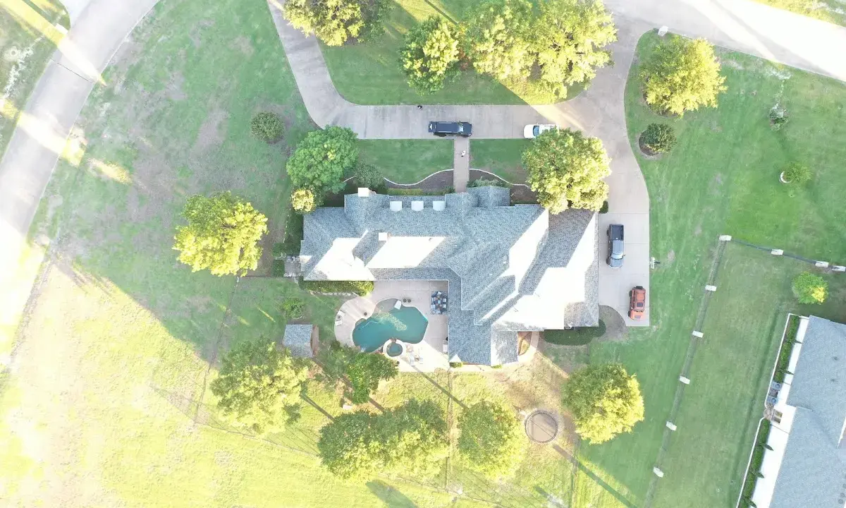 New shingle roof installation on a home in Hillside